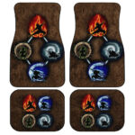 Avatar The Last Airbender Car Floor Mats Custom Avatar Anime Car Accessories Anime Gifts