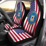 U.S Coast Guard Car Seat Covers Custom Us Flag Car Accessories